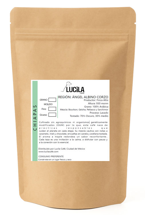 Café Amigable con el Medio Ambiente - Chiapas